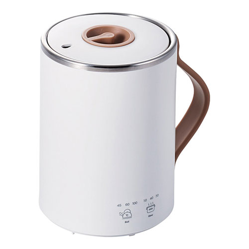 エレコム ELECOM マグカップ型電気なべ Cook Mug ホワイト 22541107 /l | 