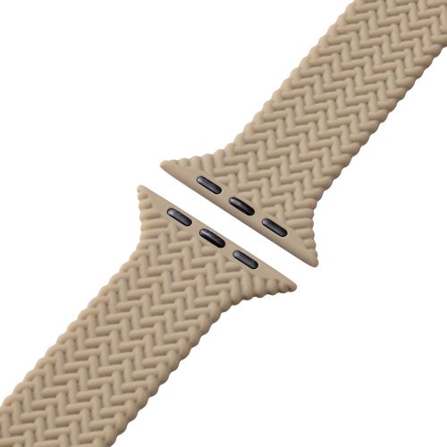 エレコム Apple Watch用 シリコンバンド 編込デザインタイプ (49/45/44/42mm) カーキ AW-45BDSCBKH /l |  | 03