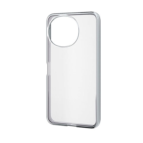エレコム AQUOS sense9 ソフトケース サイドメッキ メタリックシルバー PM-S244UCTMSV /l | 