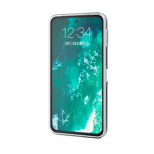 エレコム AQUOS sense9 ソフトケース サイドメッキ メタリックシルバー PM-S244UCTMSV /l |  | 02