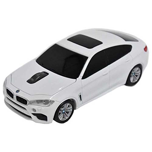 LANDMICE BMW X6シリーズ 無線カーマウス 2.4Ghz 1750dpi ホワイト BM-X6M-WH /l｜web-twohan