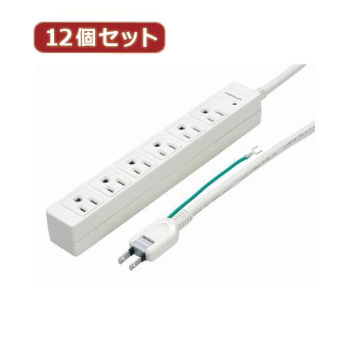 YAZAWA 12個セット 3Pマグネットタップ Y02JKP602WHX12 /l