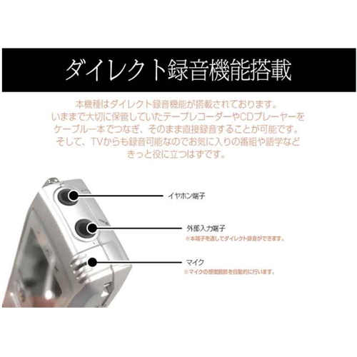 ベセトジャパン ICレコーダー VR-240AMP /l｜web-twohan｜03