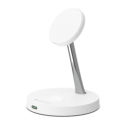 まとめ得 HACRAY 4in1マグネット式マルチ充電スタンド ホワイト HRT269CWH x [2個] /l | 