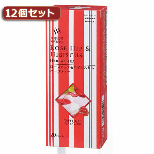 Yahoo! Yahoo!ショッピング(ヤフー ショッピング)まとめ得 麻布紅茶 ローズヒップ&ハイビスカス　ハーブティー12個セット AZB0168X12 x [2個] /l