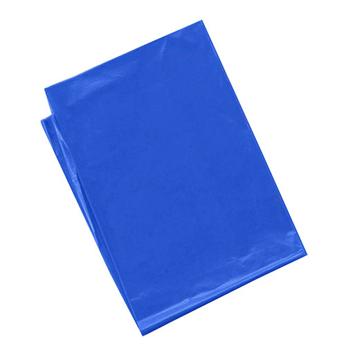 【5個セット(10枚組×5)】ARTEC 青 カラービニール袋(10枚組) ATC45534X5 /l