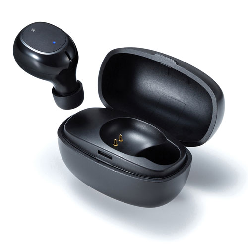 【5個セット】 サンワサプライ 超小型Bluetooth片耳ヘッドセット(充電ケース付き) MM-BTMH52BKX5 /l｜web-twohan｜03