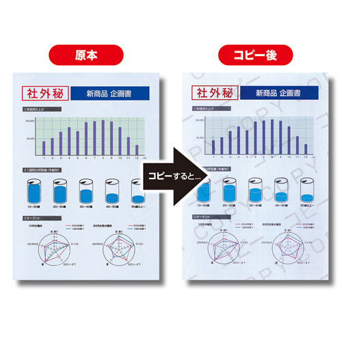 【5個セット】 サンワサプライ マルチタイプコピー偽造防止用紙(B5) 100枚 JP-MTCBB5NX5 /l
