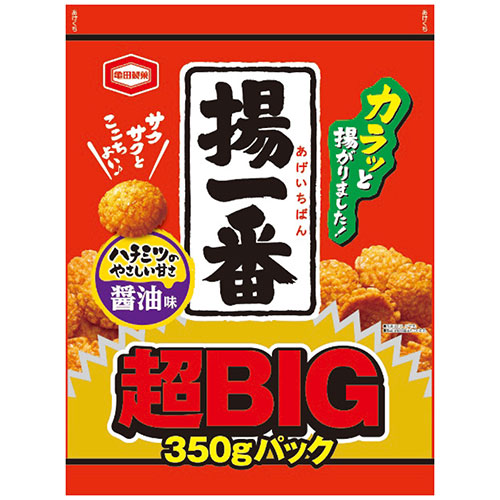 まとめ得 【12個セット】亀田製菓 揚一番350g(超BIGパック) 6381-054X12 x [2個] /l