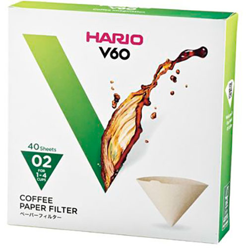 10åȡ HARIO V60ѥڡѡե륿02M 14 40 VCF-02-40MX10 /l