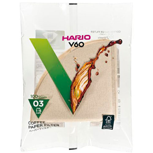 5åȡ HARIO V60ѥڡѡե륿03M 16 100 VCF-03-100MX5 /l