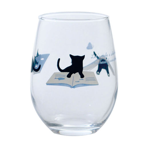 まとめ得 東洋佐々木硝子 わたしとねこ タンブラー ねこ 青 325ml B-45102-J335 x [3個] /l | 
