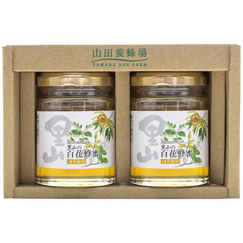 Yahoo! Yahoo!ショッピング(ヤフー ショッピング)まとめ得 山田養蜂場 国産蜂蜜2本セット 稀少な国産はちみつのギフト （里山の百花蜂蜜120g×2瓶） 日本製 4233-035 x [2個] /l