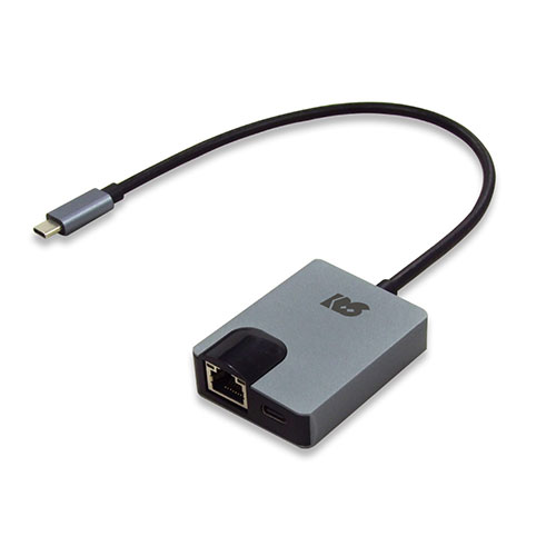 まとめ得 ラトックシステム USB Type-C ギガビット対応LANアダプター(PD対応・30cmケーブル) RS-UCLAN-PD x [2個] /l