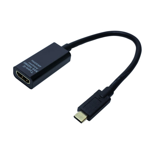 まとめ得 MCO USB Type-C HDMI2.0変換アダプタ ブラック USA-CHD3/BK x [2個] /l