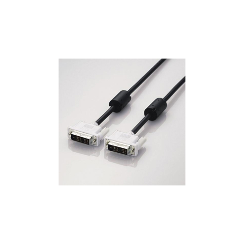 エレコム DVIシングルリンクケーブル(デジタル) 1m ブラック CAC-DVSL10BK /l