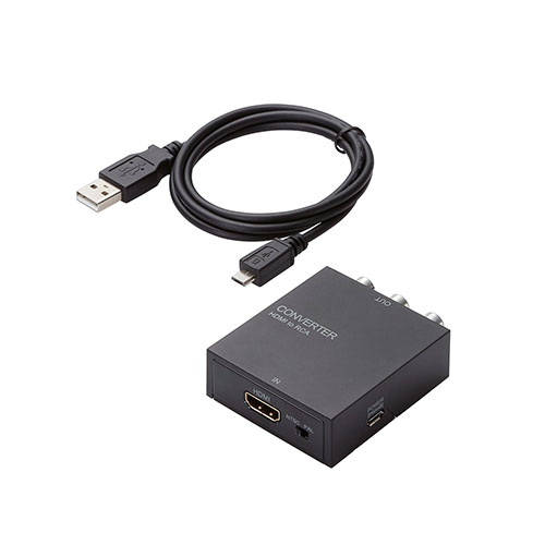 エレコム ダウンスキャンコンバーター/HDMI‐RCA/HDMI1.4 AD-HDCV02 /l｜web-twohan