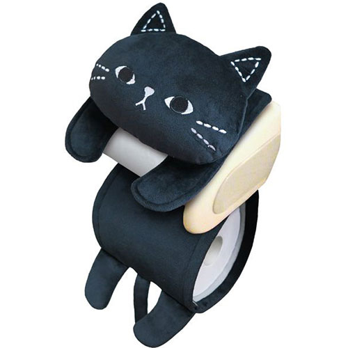 明邦 ねこのトイレロールペーパーホルダー ミミック NM041 /l | 