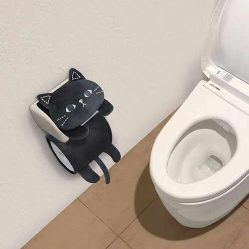 明邦 ねこのトイレロールペーパーホルダー ミミック NM041 /l |  | 01