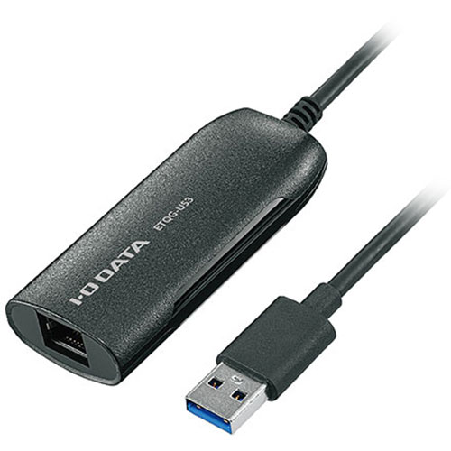 まとめ得 IOデータ USB 3.2 Gen 1(USB 3.0)接続 2.5GbE LANアダプター ETQG-US3 x [2個] /l