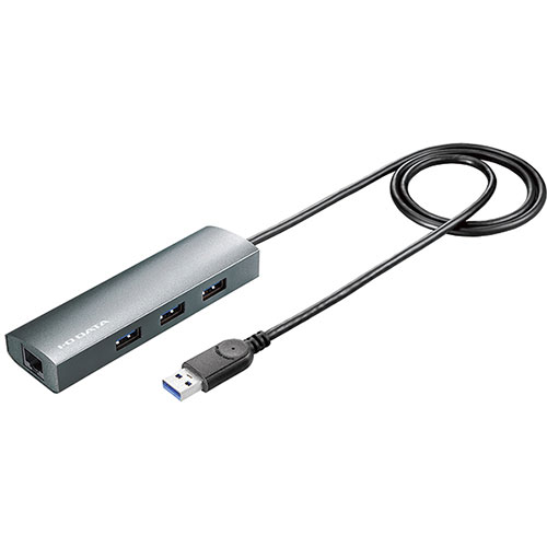 IOデータ USB 3.2 Gen 1(USB 3.0)ハブ搭載ギガビットLANアダプター US3-HB3ETG2 /l