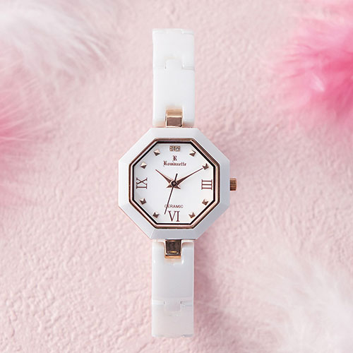 【中古品 】 ロマネッティ セラミック レディースウォッチ K21310815(l-4961136201401) 【X3339576791】(21197円)