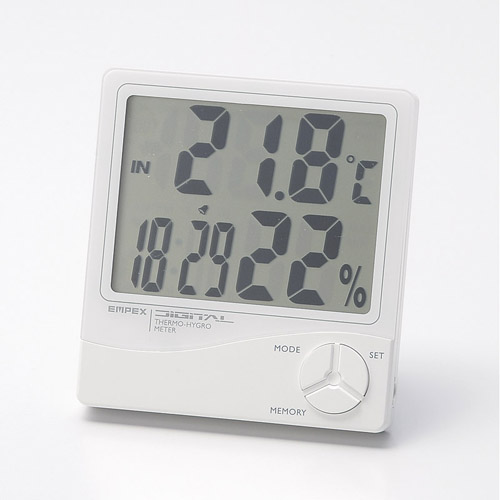 まとめ得 デジタル温湿度計 K20108815 x [2個] /l