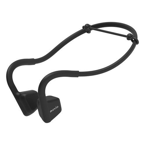 NAGAOKA 骨伝導イヤホン ACTIBONE2 耳をふさがないイヤホン ブラック M315BONEBK /l | 