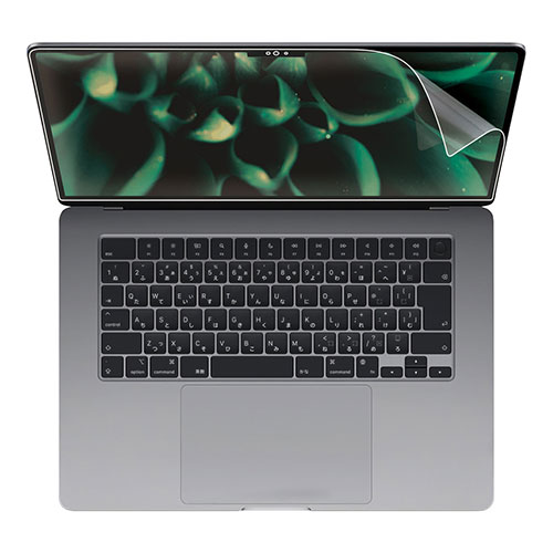 まとめ得 サンワサプライ MacBook Air 2023 M2 15インチ用液晶保護反射防止フィルム LCD-MBAM22 x [2個] /l