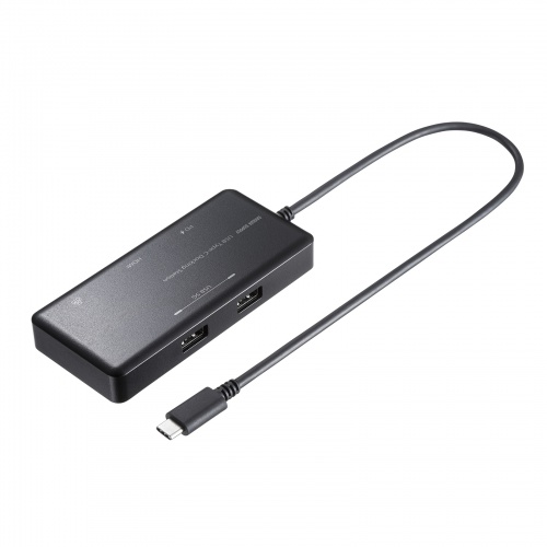 サンワサプライ USB Type-C ドッキングステーション ブラック USB-DKM7BK /l