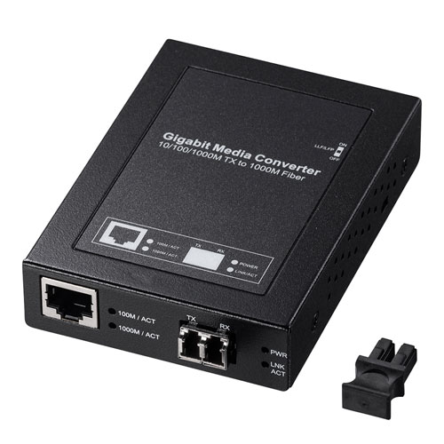 サンワサプライ 光メディアコンバータ(ギガビット、マルチモード) LAN EC212RL /l :l1 4969887755785:WEB TWOHAN in