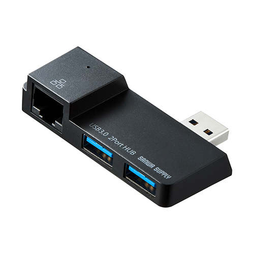 サンワサプライ Surface Pro用 USB3.2 Gen1ハブ USB-3HSS2BK2 /l