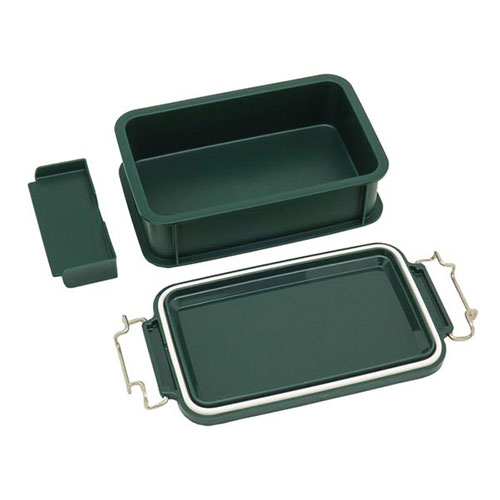 まとめ得 オーエスケー コンテナ ランチボックス GREEN 600ml CNT-600-GR x [2個] /l |  | 01