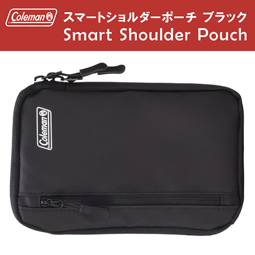 まとめ得 エツミ Coleman スマートショルダーポーチ ブラック VCO-8772 x [2個] /l |  | 01