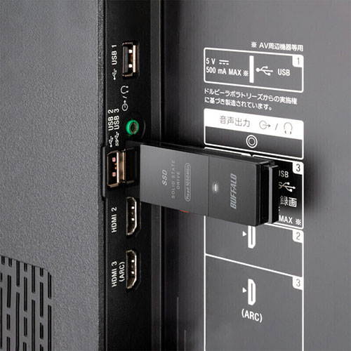 BUFFALO 外付けSSD 1TB USB-A+USB-C接続 Mac Windows対応 ブラック SSD-SCH1.0U3-BA /l |  | 05