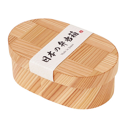 ヤマコー てまひま工房 日本の弁当箱網代 小判 yamaco89354 /l | 