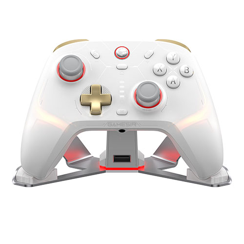 まとめ得 GameSir Cyclone2 ワイヤレスゲーミングコントローラー 充電スタンド付属 ホワイト GameSir-Cyclone2-Bundle-White x [2個] /l | 