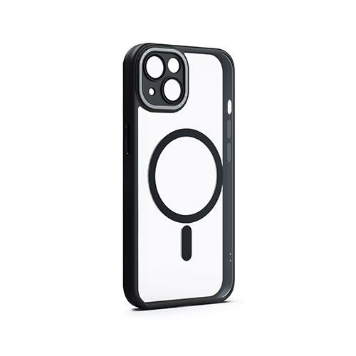 まとめ得 miak レンズガード一体型MagSafe対応クリアケース for iPhone 14 ブラック MA52141i14 x [2個] /l | 