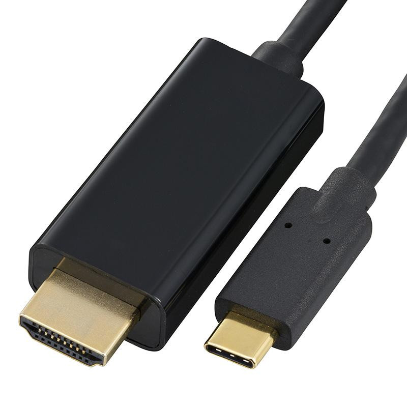 まとめ得 OHM HDMI-USB変換ケーブル 2m VIS-C20HT-K x [4個] /a