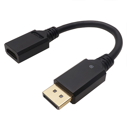 まとめ得 HORIC DisplayPort→HDMI変換アダプタ 10cm DisplayPortオス-HDMIメス DPHAF-807BB x [4個] /l