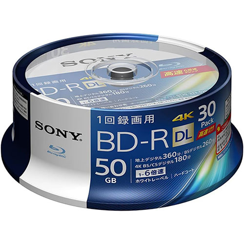 まとめ得 SONY ソニー ビデオ用BD R(一回録画)50GB6倍速30枚スピンドル 30BNR2VJPP6 x [4個] /l :l3 4548736155541 m:WEB TWOHAN in