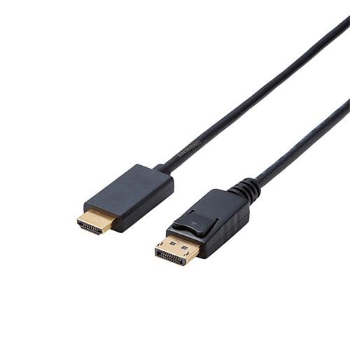 まとめ得 エレコム 変換ケーブル DisplayPort-HDMI 1.0m ブラック CAC-DPHDMI10BK x [4個] /l