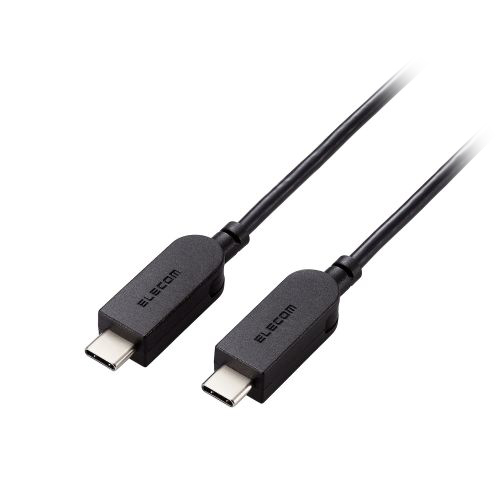 まとめ得 エレコム スイング式USB Type-C(TM)ケーブル 約2m ブラック MPA-CCSW20BK x [3個] /l