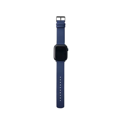 まとめ得 エレコム Apple Watch用ソフトレザーバンド ネイビー AW-45BDLNV x [3個] /l