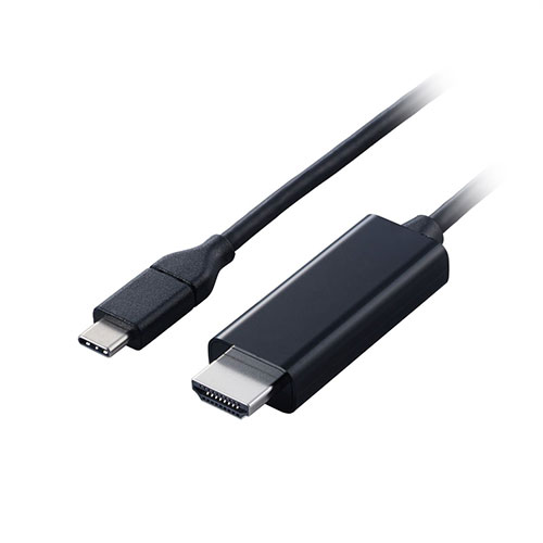 ޤȤ 쥳 USB Type-C(TM) - HDMI(R)Ѵ֥ 5m ֥å CAC-CHDMI50BK2 x [3] /l