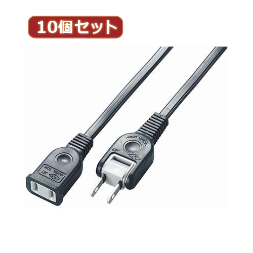 まとめ得 YAZAWA 10個セット耐トラ付延長コード Y02102BKX10 x [3個] /l :l3 4560352868636:WEB TWOHAN in