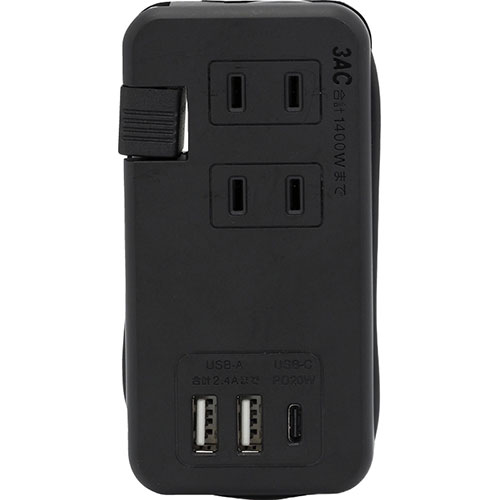 まとめ得 STAR★LIGHT USB付きモバイルタップ(PD付) C5150148 x [4個] /l