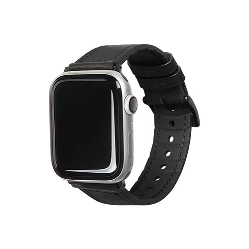 まとめ得 EGARDEN GENUINE LEATHER STRAP AIR for Apple Watch 49/45/44/42mm Apple Watch用バンド ブラック EGD20585AW x [4個] /l :l3 4570047545858 m:WEB TWOHAN in