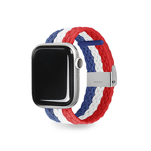 まとめ得 EGARDEN LOOP BAND for Apple Watch 45/44/42mm ブルー レッド EGD23122AW x [4個] /l :l3 4570047571222 m:WEB TWOHAN in