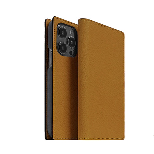 まとめ得 abbi SIGNATURE VINTAGE イタリアンレザーダイアリーケース for iPhone 14 Pro タン 手帳型 ABS24073i14PTN x [4個] /l : lc 4570047580736 m : WEB TWOHAN in